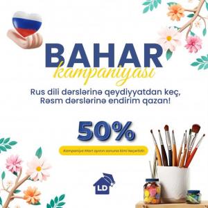 BAHAR KAMPANİYASI 50 % ()