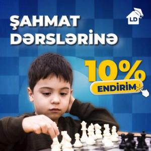 LANGUAGEDOM-DA ŞAHMAT DƏRSLƏRİNƏ 10% ENDİRİM ()