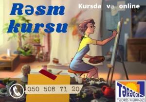 Rəsm kursu (kursda / online) ()