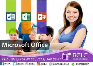 MS Office kurslarına sizdə qatilin