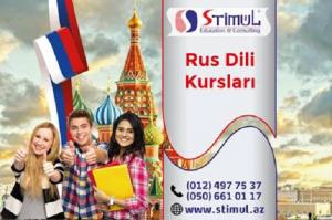 STİMUL Education & Consulting arzu edən hər kəsə rus dilinini qısa müddətə öyrənmək imkanı yaradır.