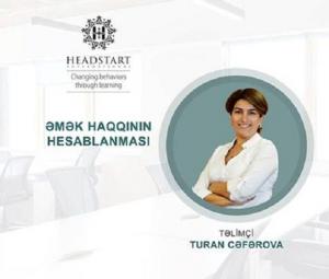 Əmək haqqının hesablanması təliminə qeydiyyat başladı