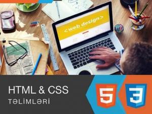 HTML və CSS təlimləri, tələbələrə 20% endirim