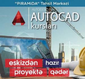 Autocad proqramı üzrə kurs