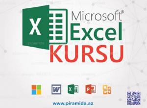 Excel təliminə bizimlə başla - Piramida Təhsil Mərkəzi