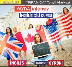 Yay Ayları ərzində İntensiv İngilis Dili Kursları