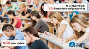 Yös kurslarımıza qeydiyyat davam edir