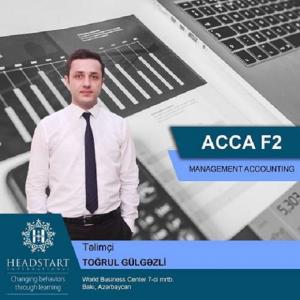 ACCA F2 imtahanına hazırlaşan şəxslərin nəzərinə