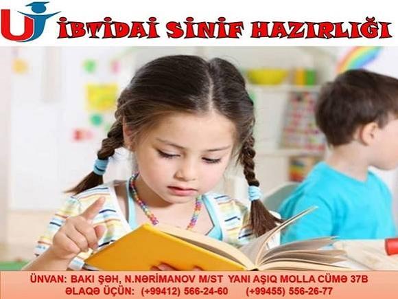 “Uğur mm” tədris mərkəzi sizi ibtidai sinif hazirliqlarina dəvət edir