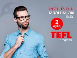 İngilis dili müəllimləri üçün 2 aylıq TEFL proqramı