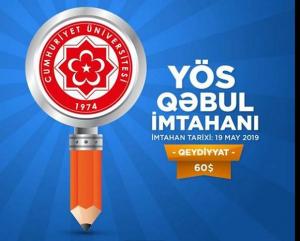 YÖS 2019 qəbul imtahanları