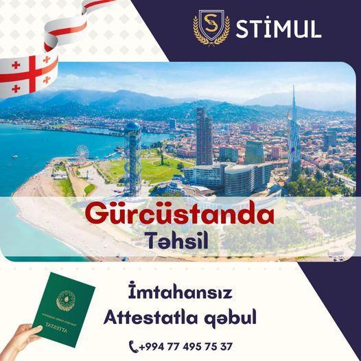 Gürcüstanın Universitetlərinə yalnız ATTESTATLA