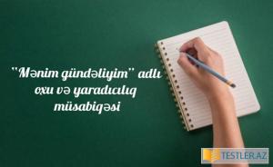 Bakı məktəbliləri arasında oxu və yaradıcılıq müsabiqəsi keçirilir