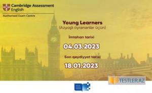 DİM: “Young Learners” imtahanlarına qeydiyyat aparılır