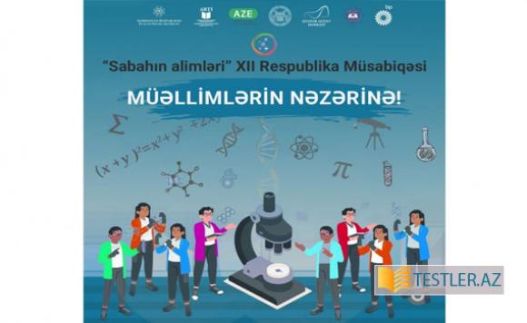 “Sabahın alimləri” müsabiqəsi çərçivəsində müəllimlər üçün təlim