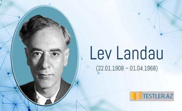 Nobel mükafatı alan bakılı alim - Lev Landau