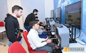 Şəhid övladları STEAM İnnovasiya Mərkəzində