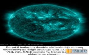 Rəsədxana: Günəşdəki aktivliyin artacağı gözlənilir