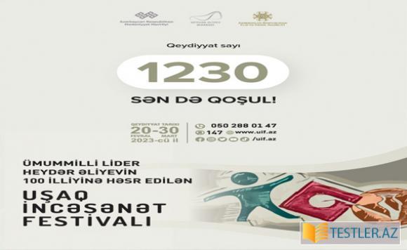 Uşaq İncəsənət Festivalına qeydiyyat davam edir