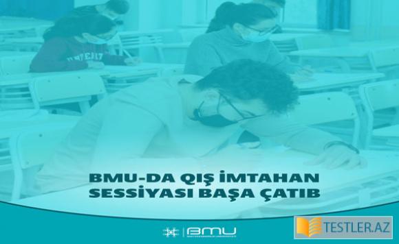 BMU-da qış imtahan sessiyası başa çatdı