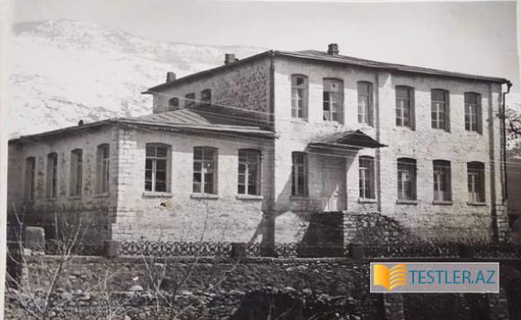 Üzeyir Hacıbəylinin Hadrutda dərs dediyi məktəb - FOTO Üzeyir Hacıbəylinin Hadrutda dərs dediyi məktəb - FOTO