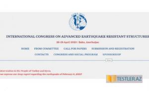 Zəlzələ mühəndisliyi sahəsində dünyanın tanınmış mütəxəssisləri Bakıda bir araya gələcəklər