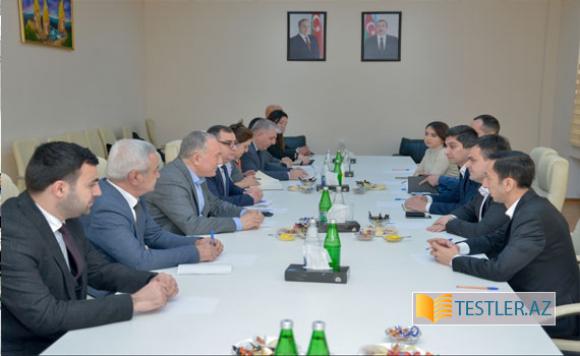 Abşeron Logistika Mərkəzinin nümayəndə heyəti AzTU-da olub Abşeron Logistika Mərkəzinin nümayəndə heyəti AzTU-da olub