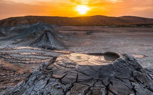 Şamaxıda palçıq vulkan təhlükəsi Şamaxıda palçıq vulkan təhlükəsi