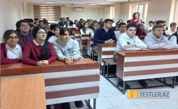 “Narkomaniya ümumbəşəri bəladır” - liseydə tədbir